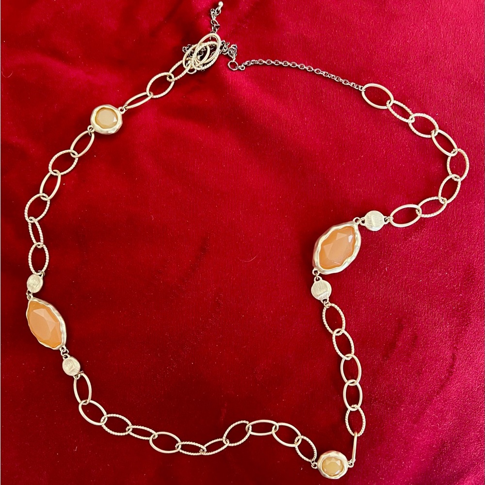 Neiman Marcus long stationNecklace